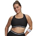 Under Armour Women's Crossback Mid Impact Sports Bra