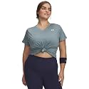 Under Armour Women's Tech Twist V Neck Short Sleeve T-Shirt