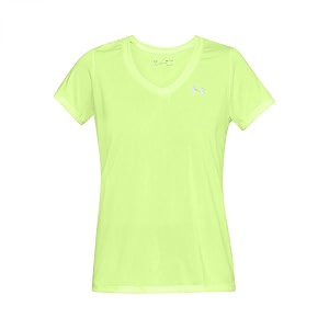 Under Armour Womens Tech V-Neck Twist Short-Sleeve