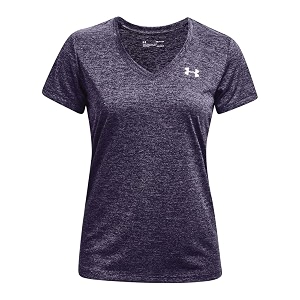 Under Armour Womens Tech V-Neck Twist Short-Sleeve