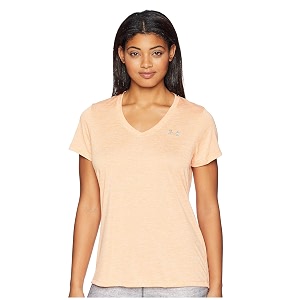 Under Armour Womens Tech V-Neck Twist Short-Sleeve