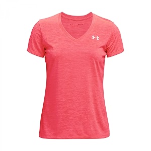 Under Armour Womens Tech V-Neck Twist Short-Sleeve