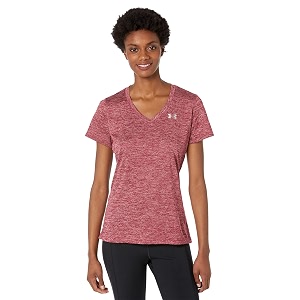 Under Armour Womens Tech V-Neck Twist Short-Sleeve