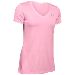 Under Armour Womens Tech V-Neck Twist Short-Sleeve