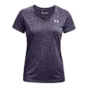 Under Armour Womens Tech V-Neck Twist Short-Sleeve
