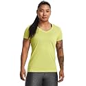 Under Armour Womens Tech V-Neck Twist Short-Sleeve T-Shirt