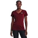 Under Armour Womens Tech V-Neck Twist Short-Sleeve T-Shirt