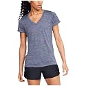 Under Armour Womens Tech V-Neck Twist Short-Sleeve T-Shirt