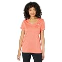 Under Armour Womens Tech V-Neck Twist Short-Sleeve