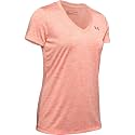 Under Armour Womens Tech V-Neck Twist Short-Sleeve