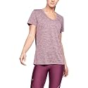 Under Armour Womens Tech V-Neck Twist Short-Sleeve