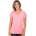 Under Armour Womens Tech V-Neck Twist Short-Sleeve