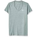 Under Armour Womens Tech V-Neck Twist Short-Sleeve T-Shirt