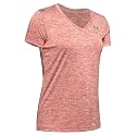 Under Armour Womens Tech V-Neck Twist Short-Sleeve