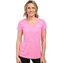 Under Armour Womens Tech V-Neck Twist Short-Sleeve
