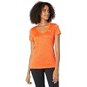 Under Armour Womens Tech V-Neck Twist Short-Sleeve