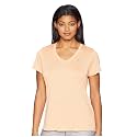 Under Armour Womens Tech V-Neck Twist Short-Sleeve