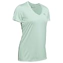 Under Armour Womens Tech V-Neck Twist Short-Sleeve
