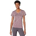 Under Armour Womens Tech V-Neck Twist Short-Sleeve