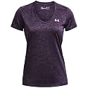Under Armour Womens Tech V-Neck Twist Short-Sleeve T-Shirt
