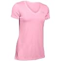 Under Armour Womens Tech V-Neck Twist Short-Sleeve