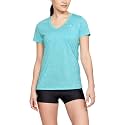 Under Armour Womens Tech V-Neck Twist Short-Sleeve