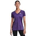 Under Armour Womens Tech V-Neck Twist Short-Sleeve