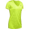 Under Armour Womens Tech V-Neck Twist Short-Sleeve