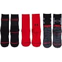 Under Armour Youth Phenom Crew Socks, 3-Pairs