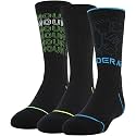 Under Armour Youth Phenom Crew Socks, 3-Pairs