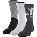 Under Armour Youth Phenom Crew Socks, 3-Pairs