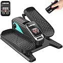Under Desk Elliptical Machine – Electric Seated Pedal Exerciser for Seniors, Quiet with Smart Remote, 12-Speed Manual/Auto Modes, LCD Display, Bidirectional Motion, Easy to Store, Home/Office Workouts
