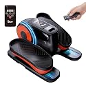 Under Desk Elliptical Machine, Electric Under-Desk Elliptical for Seniors - Mini Elliptical Exercise Equipment for Home with 12-Speed Touch Screen, Remote Control &amp; Reversible Motion