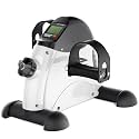 Under Desk Pedal Exerciser, Portable Silent Mini Bike, Stepless Resistance, 2-in-1 Arm & Leg Workout, Digital Monitor, Multi Colors, Fitness Gift for Office Workers