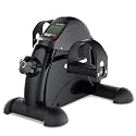 Under Desk Pedal Exerciser, Portable Silent Mini Bike, Stepless Resistance, 2-in-1 Arm &amp; Leg Workout, Digital Monitor, Multi Colors, Fitness Gift for Office Workers