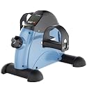 Under Desk Pedal Exerciser, Portable Silent Mini Bike, Stepless Resistance, 2-in-1 Arm &amp; Leg Workout, Digital Monitor, Multi Colors, Fitness Gift for Office Workers