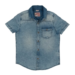 Under Fourteen Only Boys Shirt 100 Cotton