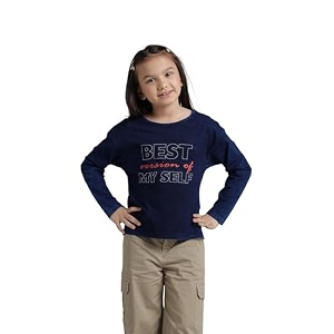 under fourteen only girls cotton tops collection  round neck crop top full amp half sleeve drop shoulder ruffle sleeve graphic printed embroidered amp slub knit styles