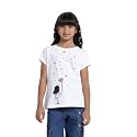 Under Fourteen Only Girls Cotton Tops Collection – Round Neck, Crop Top, Full &amp; Half Sleeve, Drop Shoulder, Ruffle Sleeve, Graphic Printed, Embroidered &amp; Slub Knit Styles