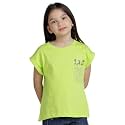 Under Fourteen Only Girls Cotton Tops Collection – Round Neck, Crop Top, Full &amp; Half Sleeve, Drop Shoulder, Ruffle Sleeve, Graphic Printed, Embroidered &amp; Slub Knit Styles