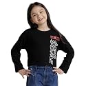 Under Fourteen Only Girls Cotton Tops Collection – Round Neck, Crop Top, Full &amp; Half Sleeve, Drop Shoulder, Ruffle Sleeve, Graphic Printed, Embroidered &amp; Slub Knit Styles