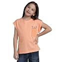 Under Fourteen Only Girls Cotton Tops Collection – Round Neck, Crop Top, Full &amp; Half Sleeve, Drop Shoulder, Ruffle Sleeve, Graphic Printed, Embroidered &amp; Slub Knit Styles