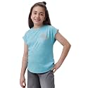 Under Fourteen Only Girls Sportswear T Shirt | Half Sleeve | Dry Fit Fabric | Regular Fit | Soft Breathable Activewear for Kids | Comfortable Athletic Tee All Seasons