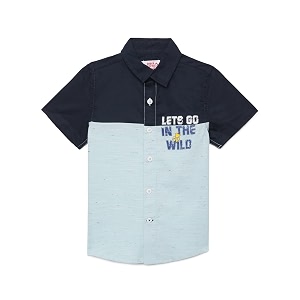 Under Fourteen Only Solid Regular Fit Shirts