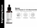 UNDERATED 10% Vitamin C, 5% Niacinamid Serum Powered with Prickly Pear Extract