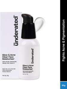 UNDERATED Glow Acne Clear Face Moisturiser with