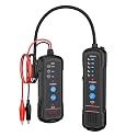 Underground Wire Locator, Circuit Breaker Finder with Earphones, Broken Wire Detector- Wire Tracer for Buried Cables, Pet Fence Broken Wire Locator, 2M Detection Depth &amp; 1100mAh Battery