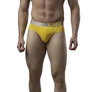 Underjeans Men Cotton Blend Brief