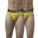 Underjeans Men Cotton Blend Brief - Pack