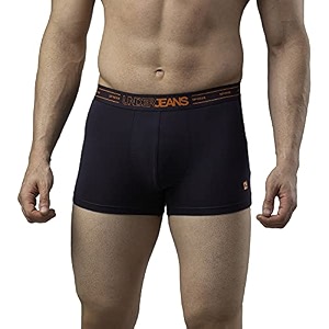 Underjeans Men Cotton Blend Trunk